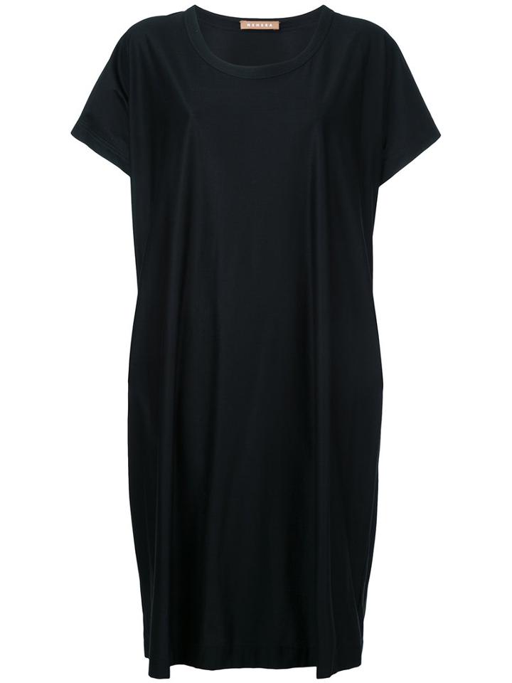 Nehera - Jersey T-shirt Dress - Women - Cotton - S, Black, Cotton