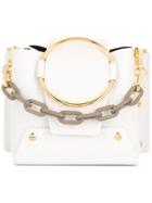 Yuzefi Yuzefi Mdbckk Bianco Kaki Leather/fur/exotic Skins->leather -