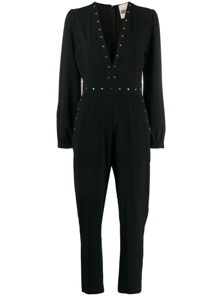 Aniye By Studded Jumpsuit - Black