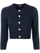 Love Moschino Perfectly Fitted Cardigan - Blue