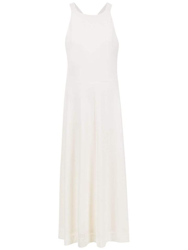 Osklen Midi Flared Dress - White