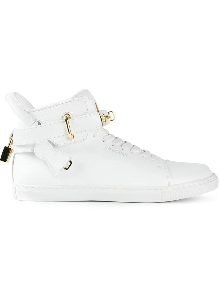 Buscemi Key And Padlock Hi-top Sneakers