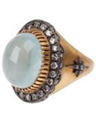 Sara Weinstock Aquamarine Ring, Women's, Black