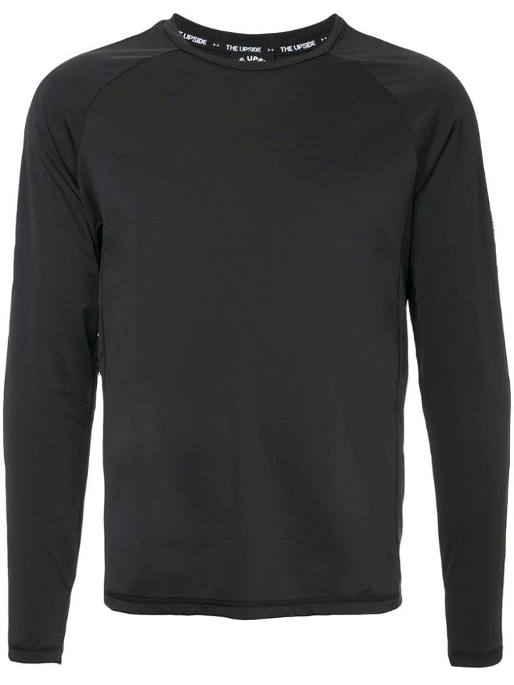 The Upside Logo Detail Sweatshirt - Black