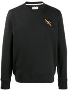 Saturdays Nyc Logo Print Sweatshirt - Black