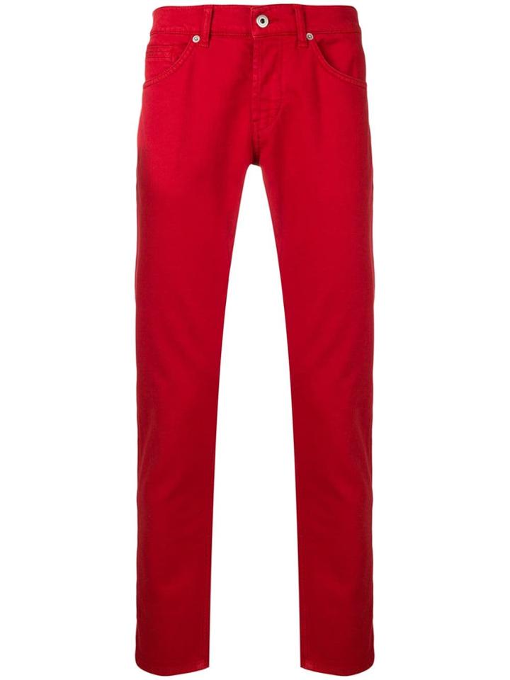 Dondup Classic Slim-fit Jeans - Red