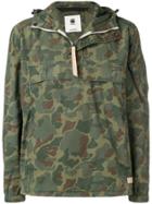 G-star Raw Research Camouflage Print Hooded Jacket - Green