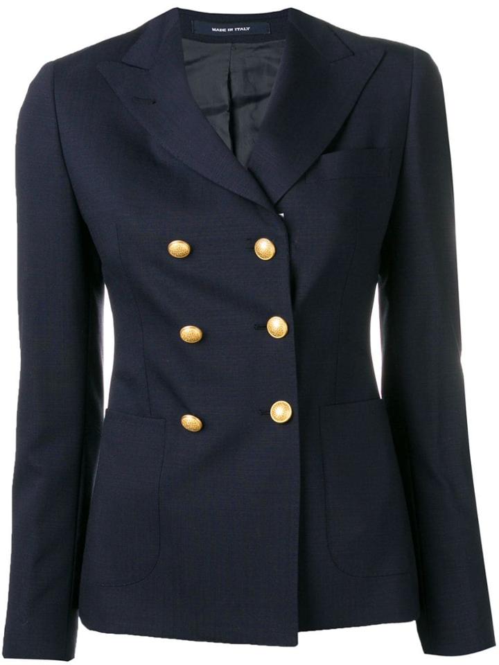 Tagliatore Janise Double Breasted Blazer - Blue