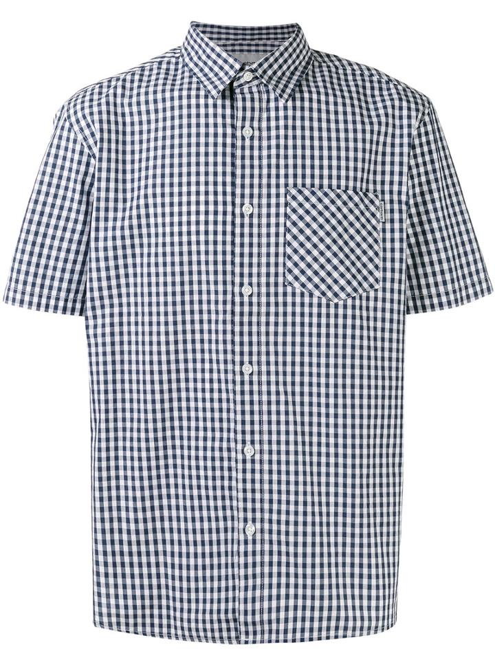 Carhartt - Checkered Shirt - Men - Cotton - M, White, Cotton