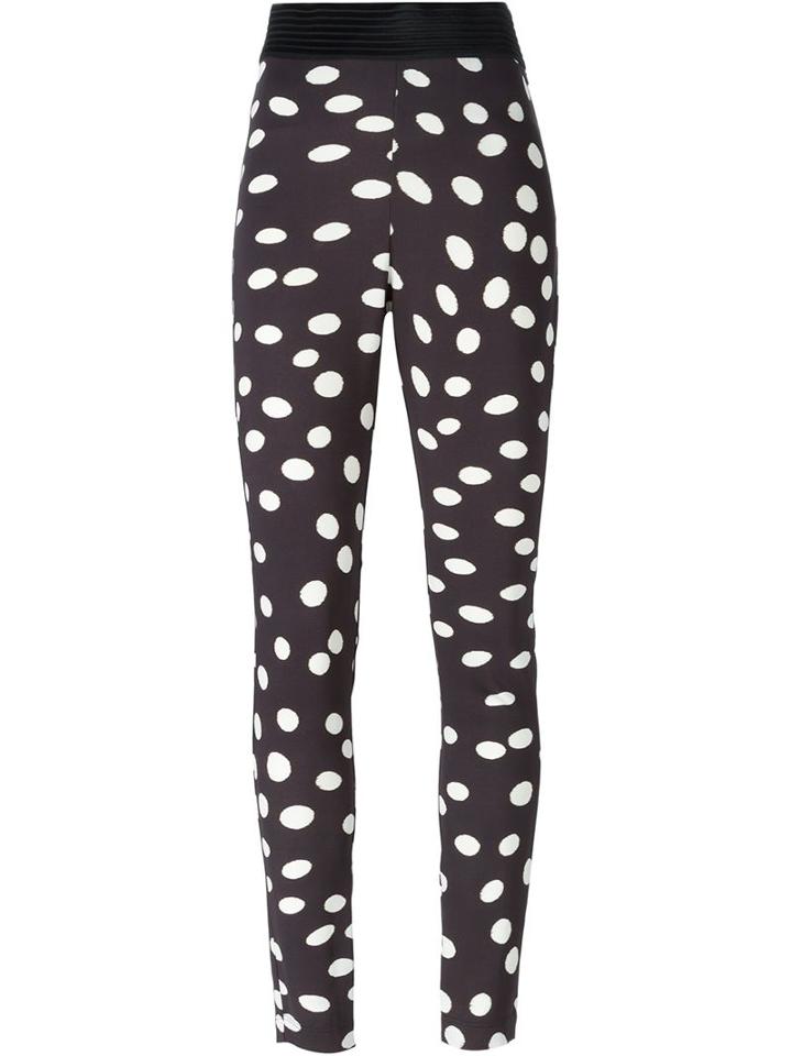 Emanuel Ungaro Polka Dot Leggings