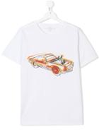 Stella Mccartney Kids Car Print T-shirt - White