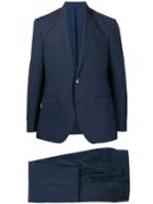 Etro Single-breasted Two-piece Suit - Blue