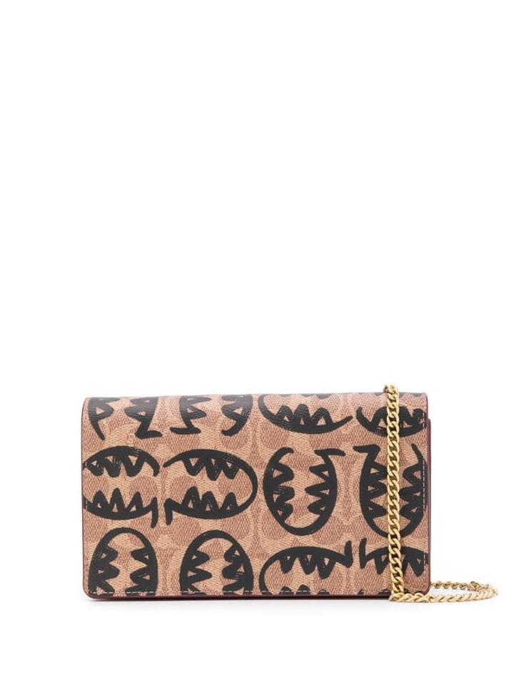 Coach X Guang Yu Callie Clutch With Rexy - Brown
