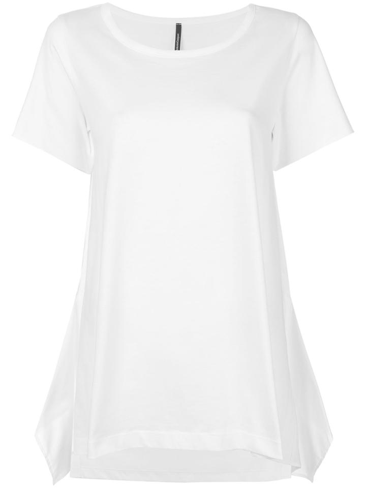 Pierantoniogaspari Flared Short-sleeve T-shirt - White