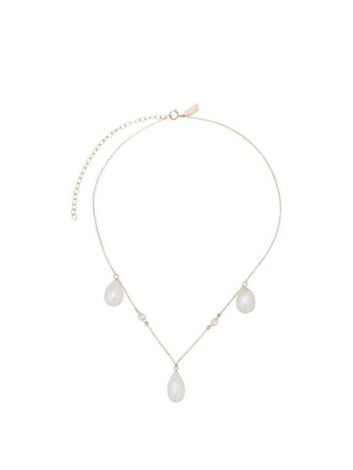 Loren Stewart 14kt Gold Lace Pearl Necklace - Sm000 Gold
