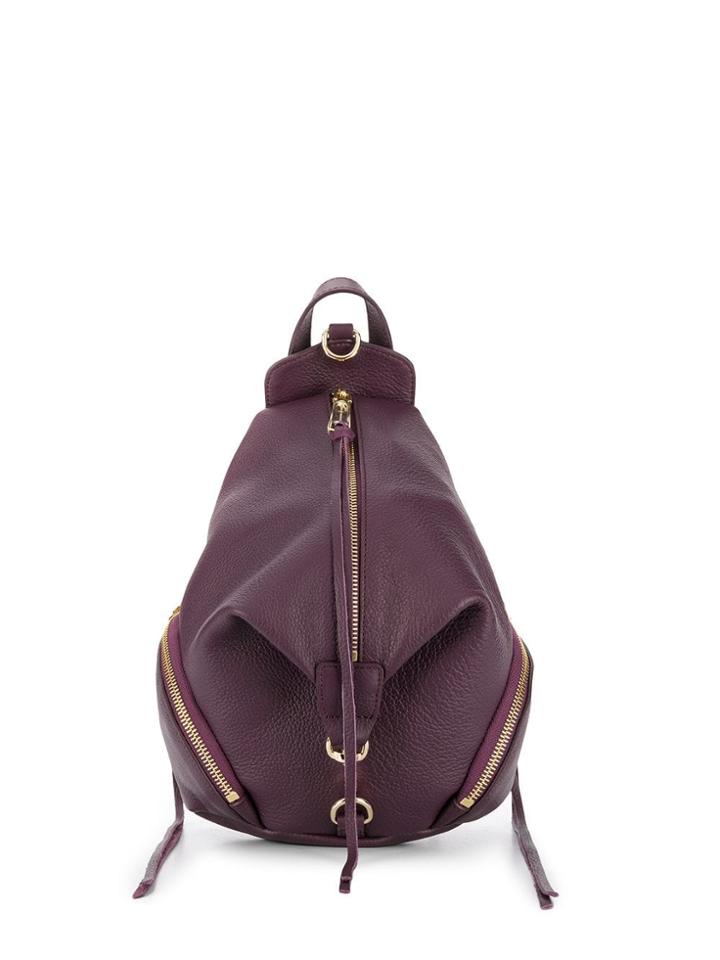 Rebecca Minkoff Middle Zip Backpack - Purple