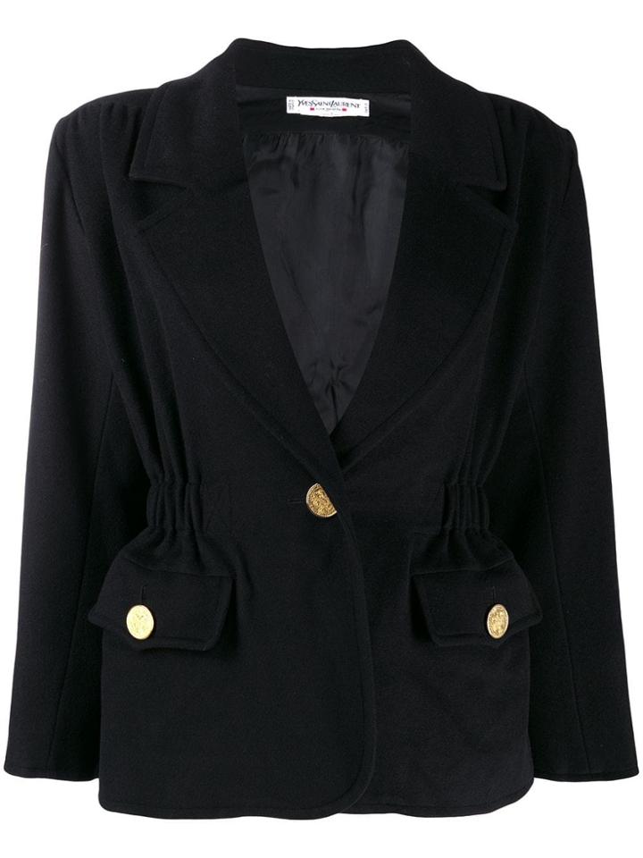 Yves Saint Laurent Pre-owned 1980's Elasticated Waist Structured