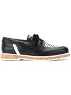 Jimmy Choo Finn Boat Shoes - Black