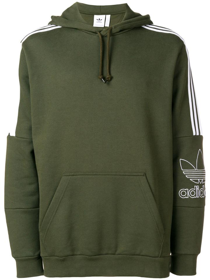 Adidas Outline Hoodie - Green
