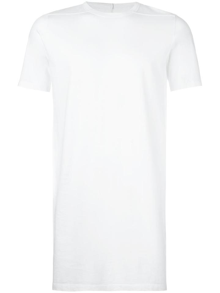 Rick Owens Level T-shirt, Men's, Size: Xs, White, Cotton