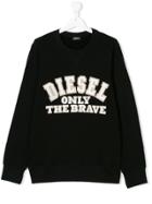 Diesel Kids Salci Sf Sweatshirt - Black