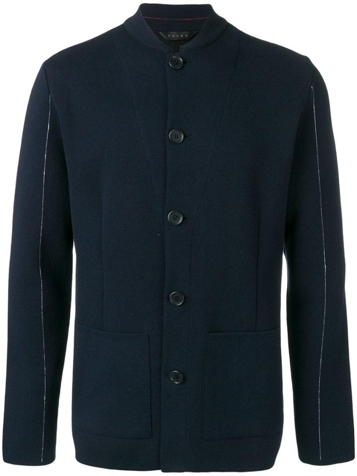 Falke Button-up Jacket - Blue