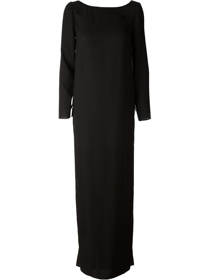 Versus Side Slit Evening Dress
