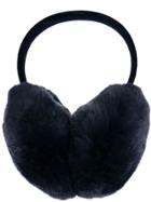 Liska Fur Ear Muffs - Blue