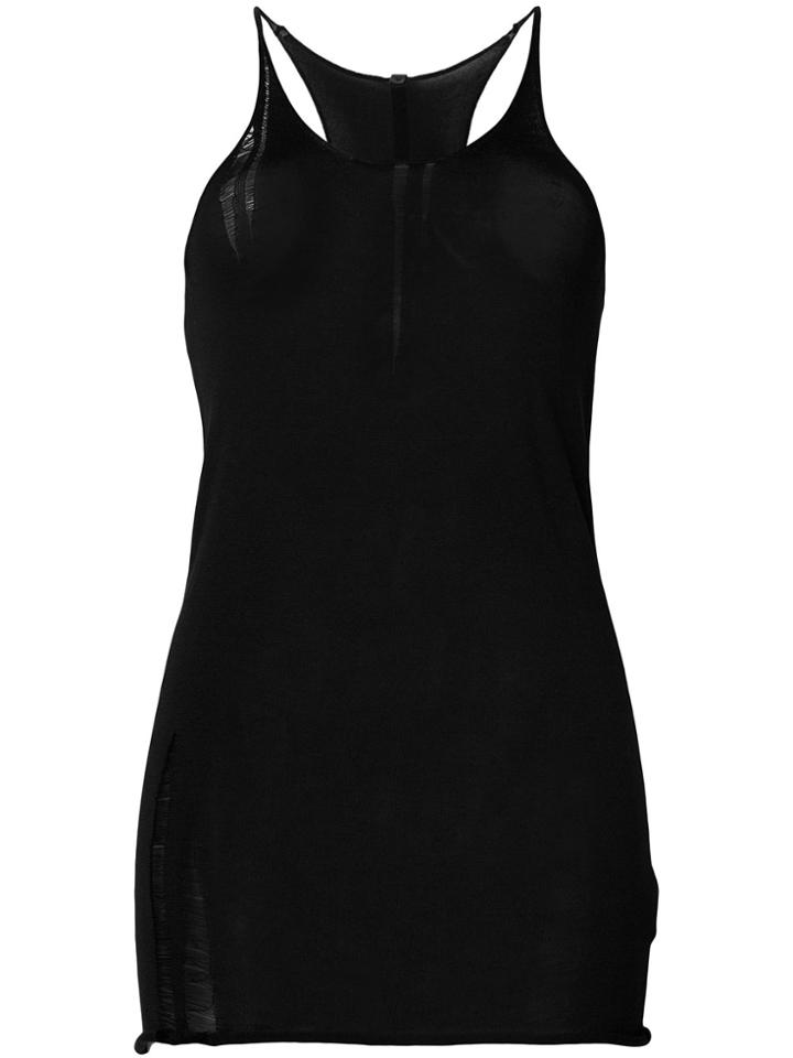 Serien°umerica Laddered Vest Top - Black