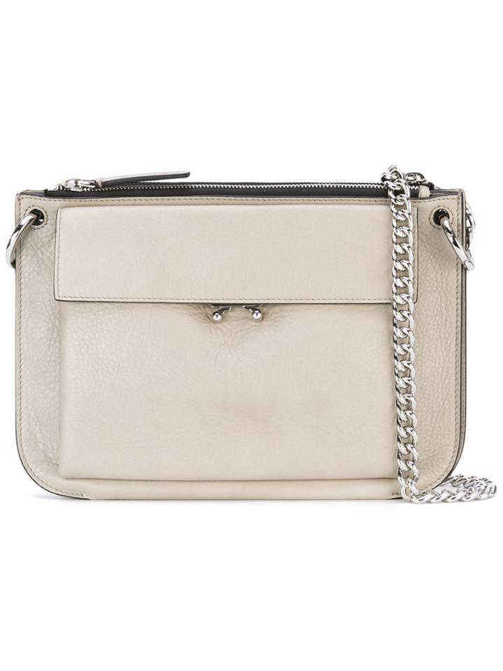 Marni Pocket Crossbody Bag - Nude & Neutrals