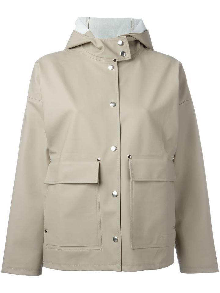 Stutterheim Sandviken Jacket, Women's, Size: Xs, Nude/neutrals, Pvc