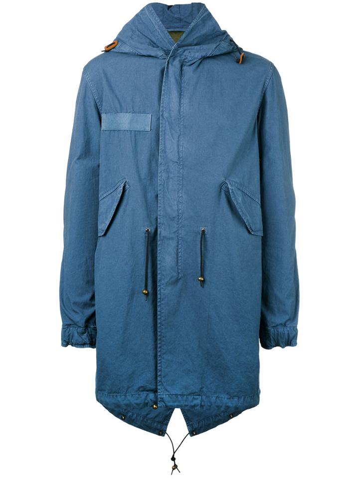 Mr & Mrs Italy Classic Mid Parka - Blue