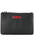 H Beauty & Youth Logo Stamp Zip Wallet - Black