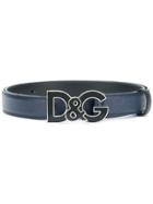 Dolce & Gabbana Logo Belt - Blue