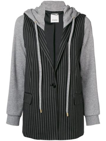 Pinko Bandiera Hooded Jacket - Black