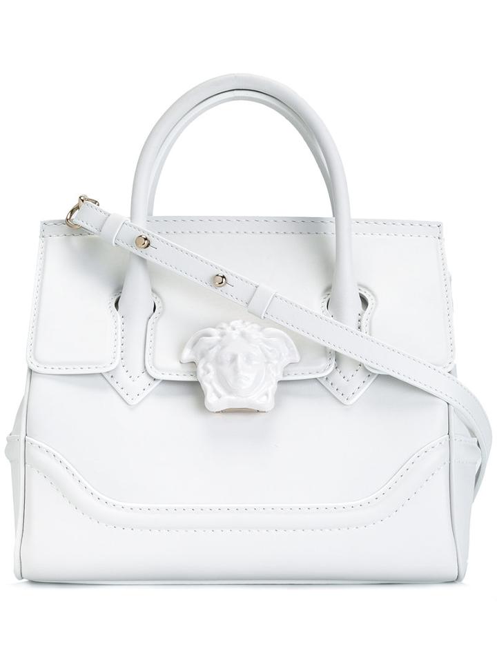 Versace 'palazzo Empire' Bag, Women's, White, Calf Leather