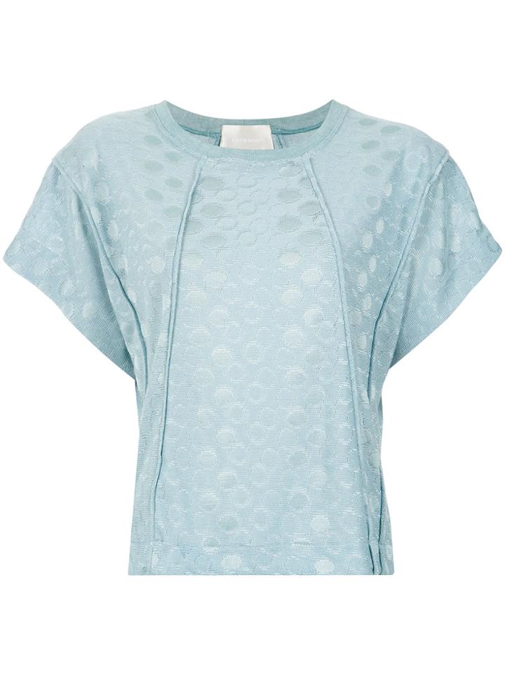 Lilly Sarti Polka Dot Pattern Blouse - Blue