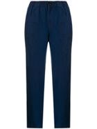 Blue Blue Japan Cropped Straight-leg Trousers