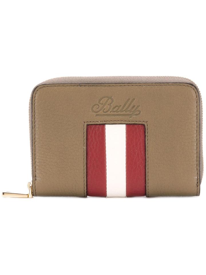 Bally Zipped Wallet - Green