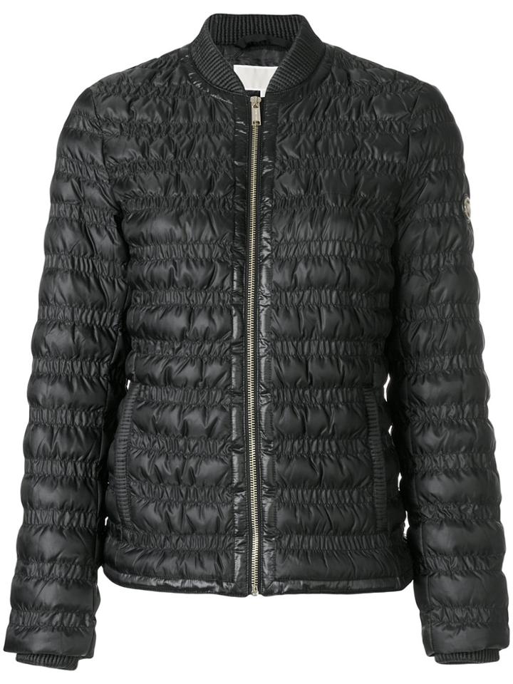 Michael Michael Kors Creased Effect Puffer Jacket - Black