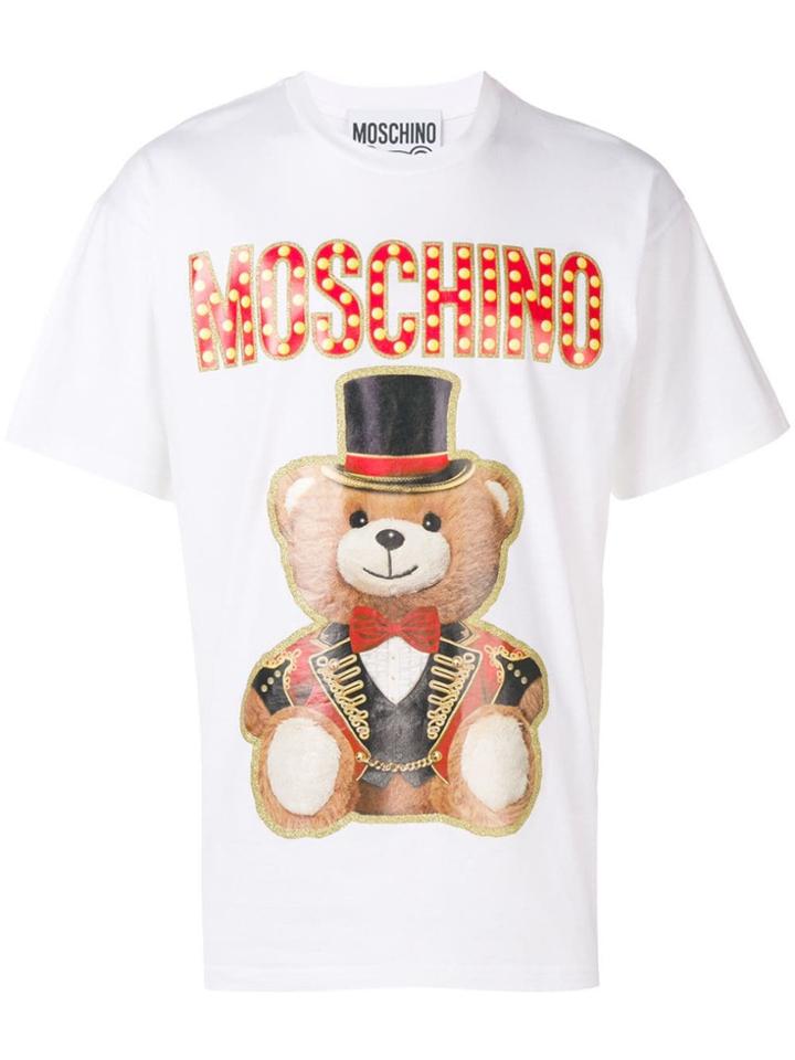 Moschino Teddy Bear Circus Leader T-shirt - White