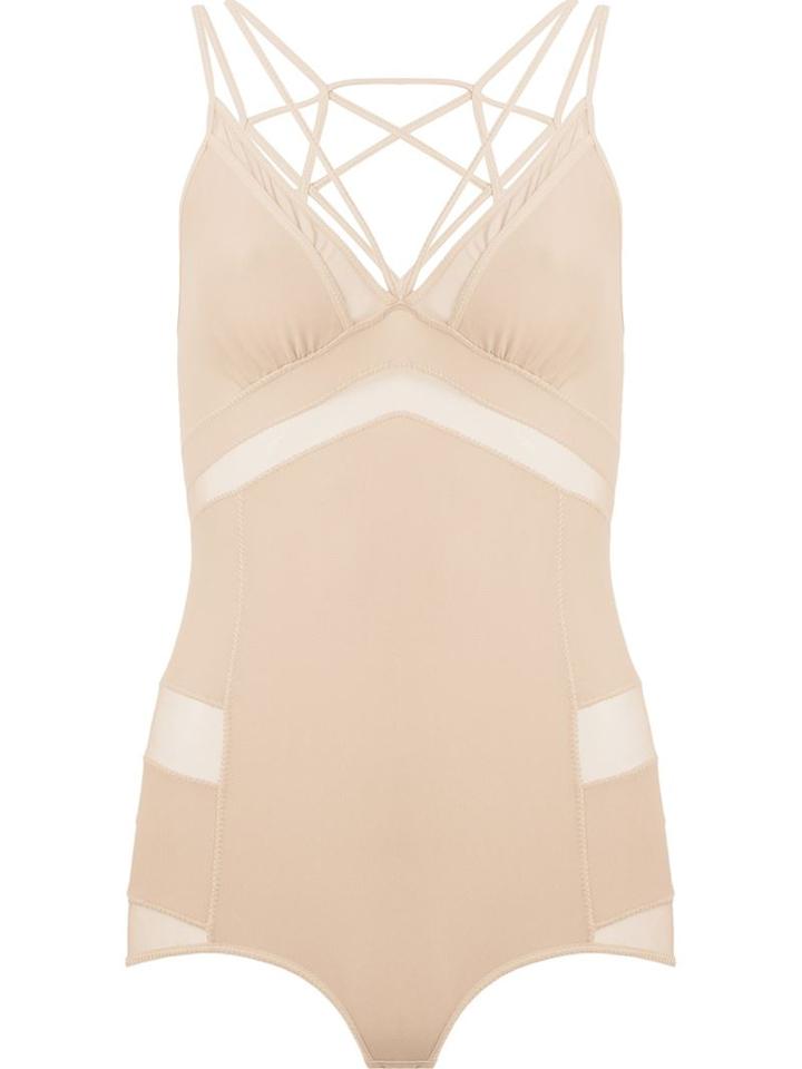 Giuliana Romanno Panelled Body, Women's, Size: G, Nude/neutrals, Polyamide/spandex/elastane