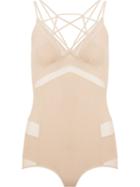 Giuliana Romanno Panelled Body, Women's, Size: G, Nude/neutrals, Polyamide/spandex/elastane