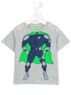 Stella Mccartney Kids - Super Hero Printed T-shirt - Kids - Cotton - 24 Mth, Grey
