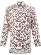 Edward Crutchley Floral Patterned Shirt - White