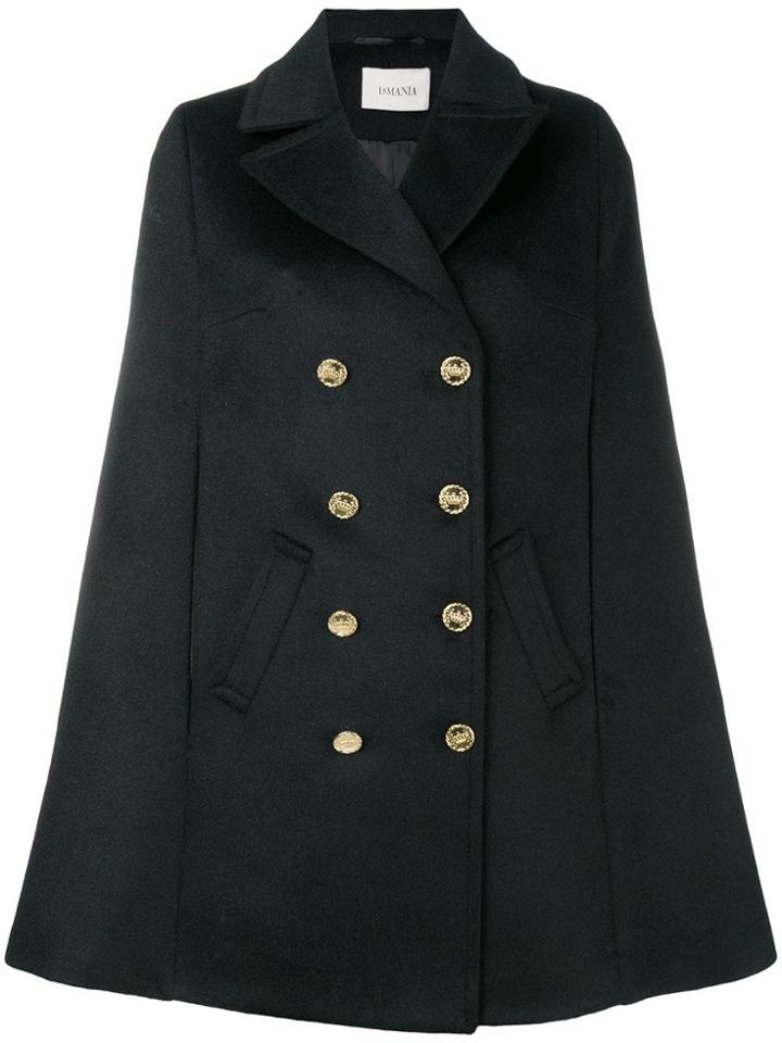 La Mania Britta Military Cape - Black