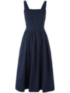 Jil Sander Navy Pinafore Dress