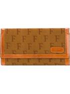 Louis Feraud Vintage Logo Monogram Clutch Bag