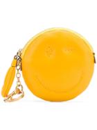 Anya Hindmarch Coin Purse Chubby Wink In Solei Soft Nappa - Yellow &