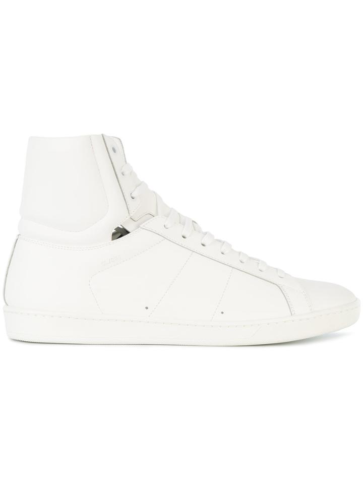 Saint Laurent Signature Court Classic Sl/10h Sneakers - White